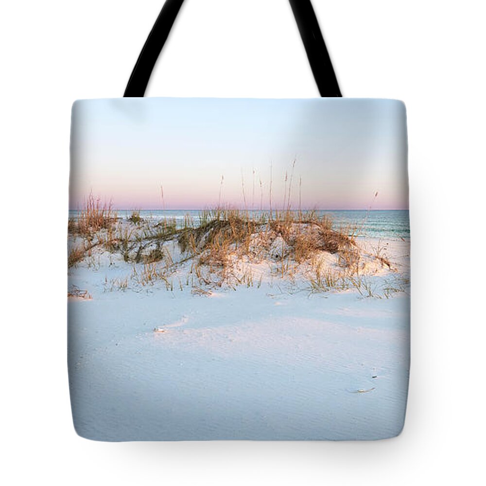 Florida Tote Bag featuring the photograph Peaceful Beach Sunset by Bill Chambers