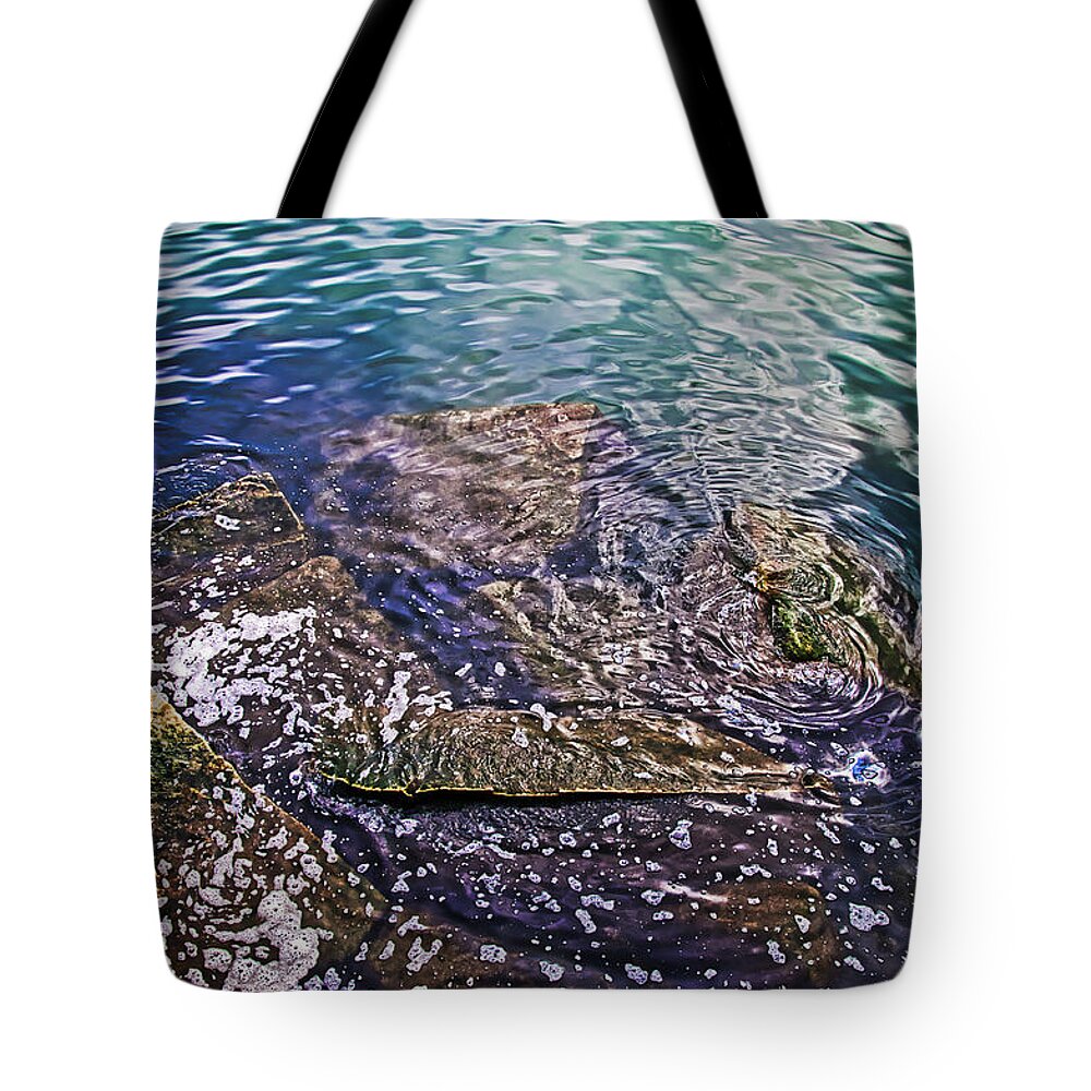 Water Tote Bag featuring the photograph Peaceful Waters2 by John Hansen