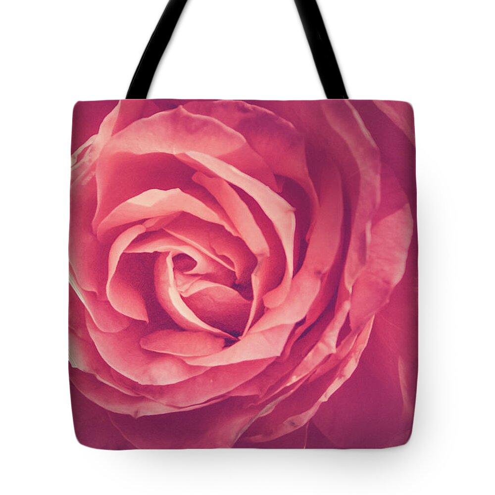 Rose Tote Bag featuring the photograph Blooms And Petals by Elvira Pinkhas