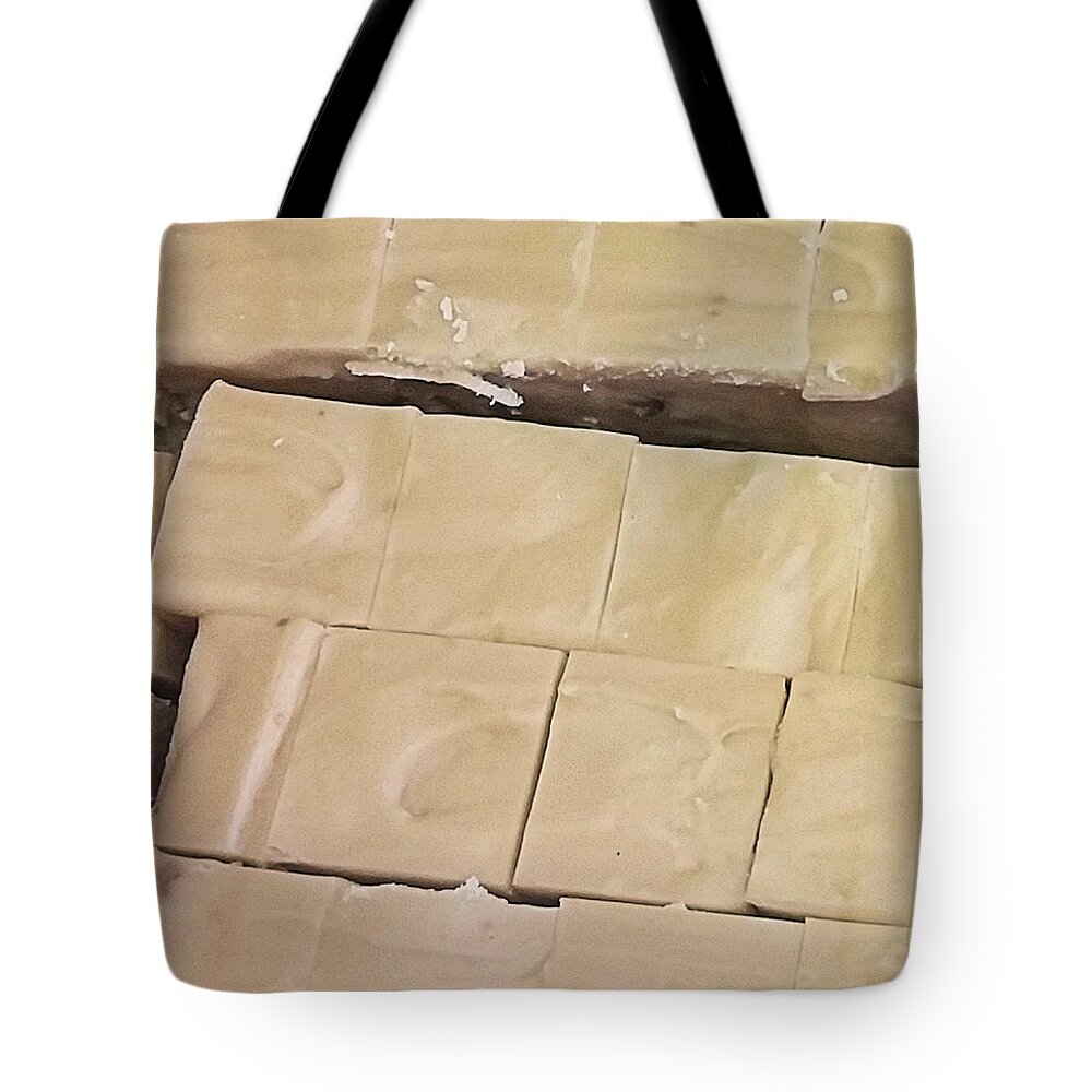 Peanut Tote Bag featuring the photograph Peanut Butter Fudge by Robert Banach