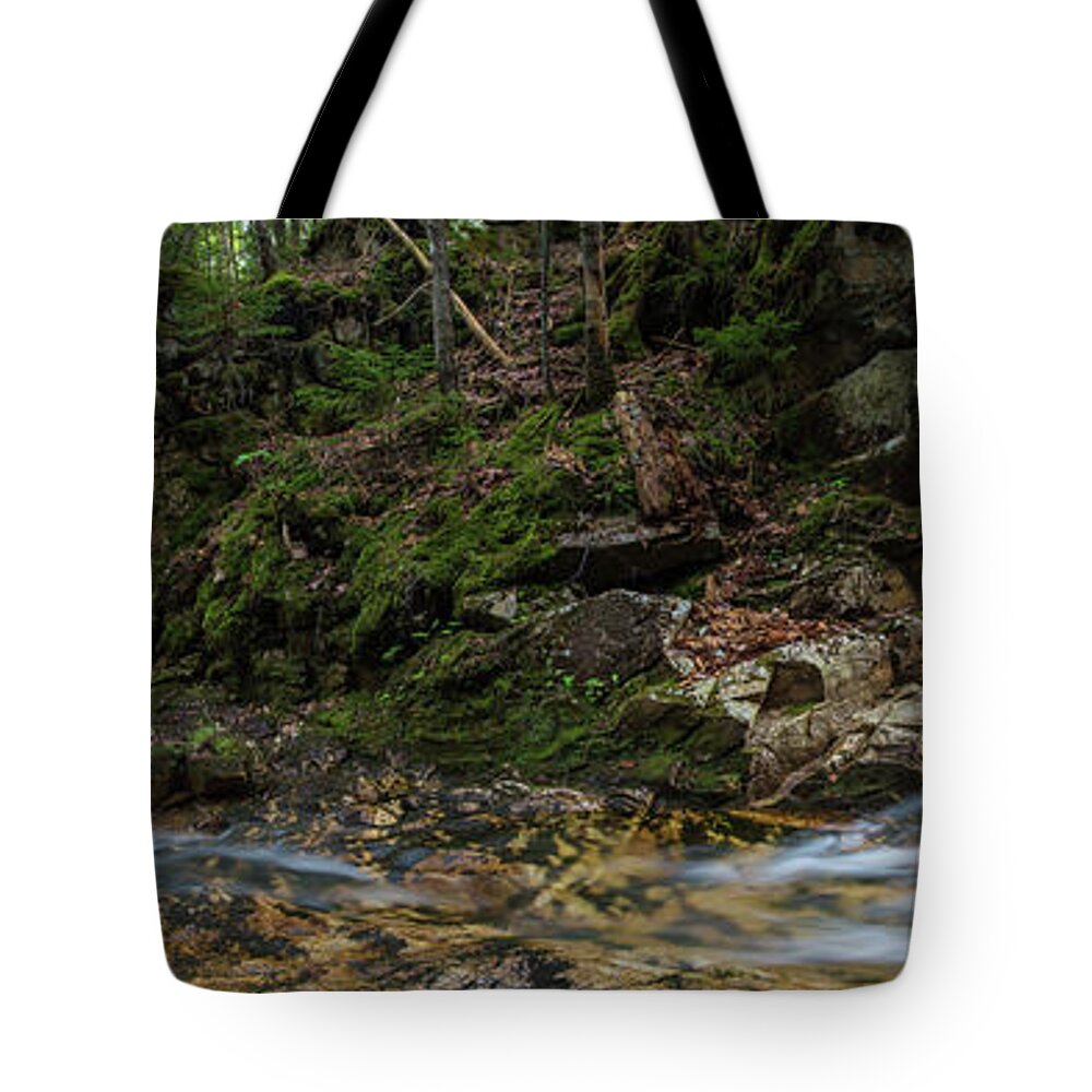 Pearl Tote Bag featuring the photograph Pearl Cascade by White Mountain Images