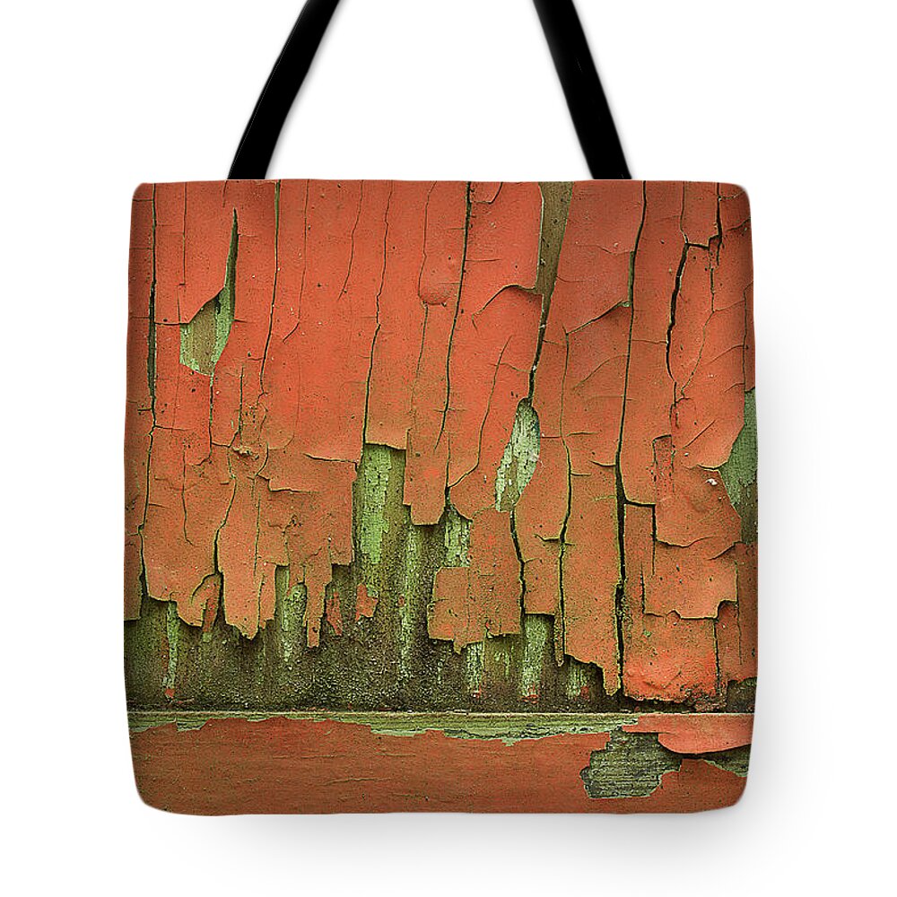 Paint Tote Bag featuring the photograph Peeling 4 by Mike Eingle
