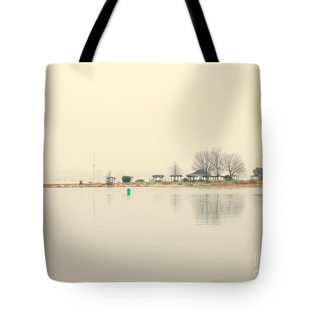 Island View Tote Bag featuring the photograph Peirce Island by Marcia Lee Jones