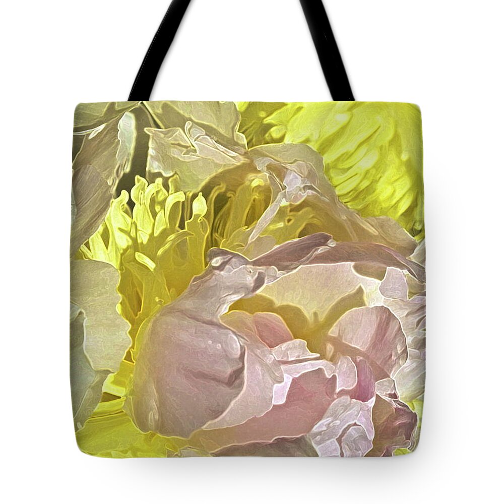 Peony Tote Bag featuring the photograph Peony Perfect by Gwyn Newcombe