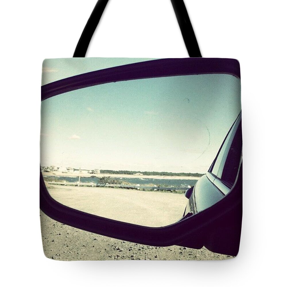 Drive Tote Bag featuring the photograph Drive By The Sea by Kate Arsenault 