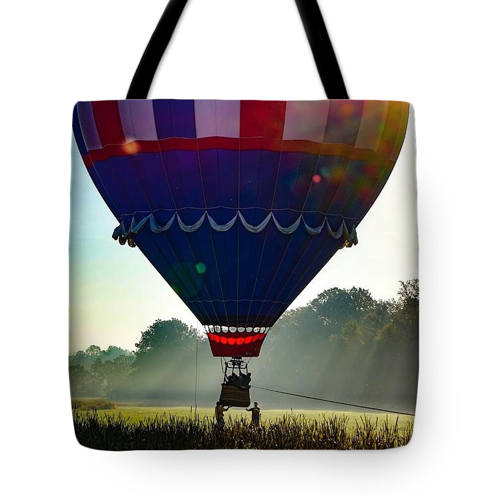  Tote Bag featuring the photograph Perfect Landing by Kendall McKernon