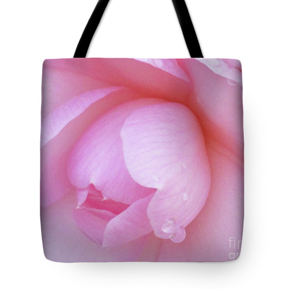 Camellia Tote Bag featuring the photograph Perfect Pink by Kim Tran