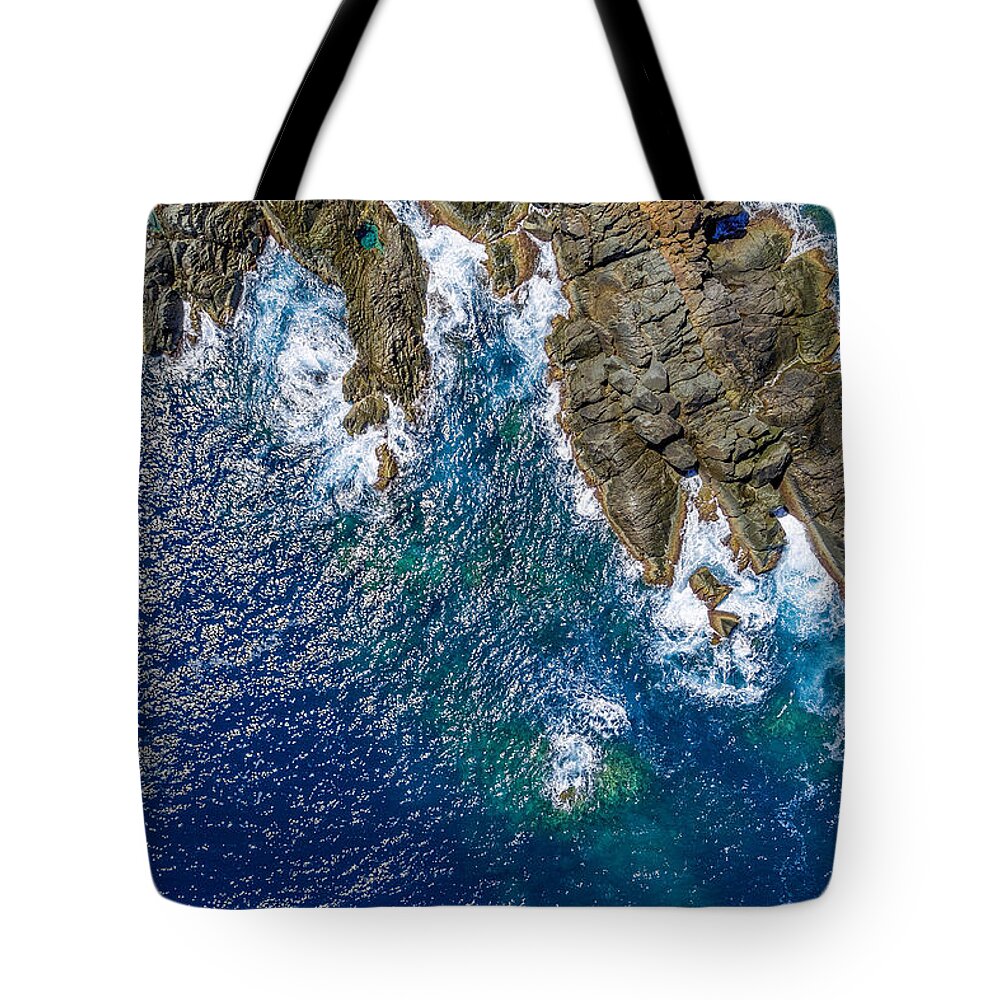 Sea Tote Bag featuring the photograph Peterborg Point by Gary Felton