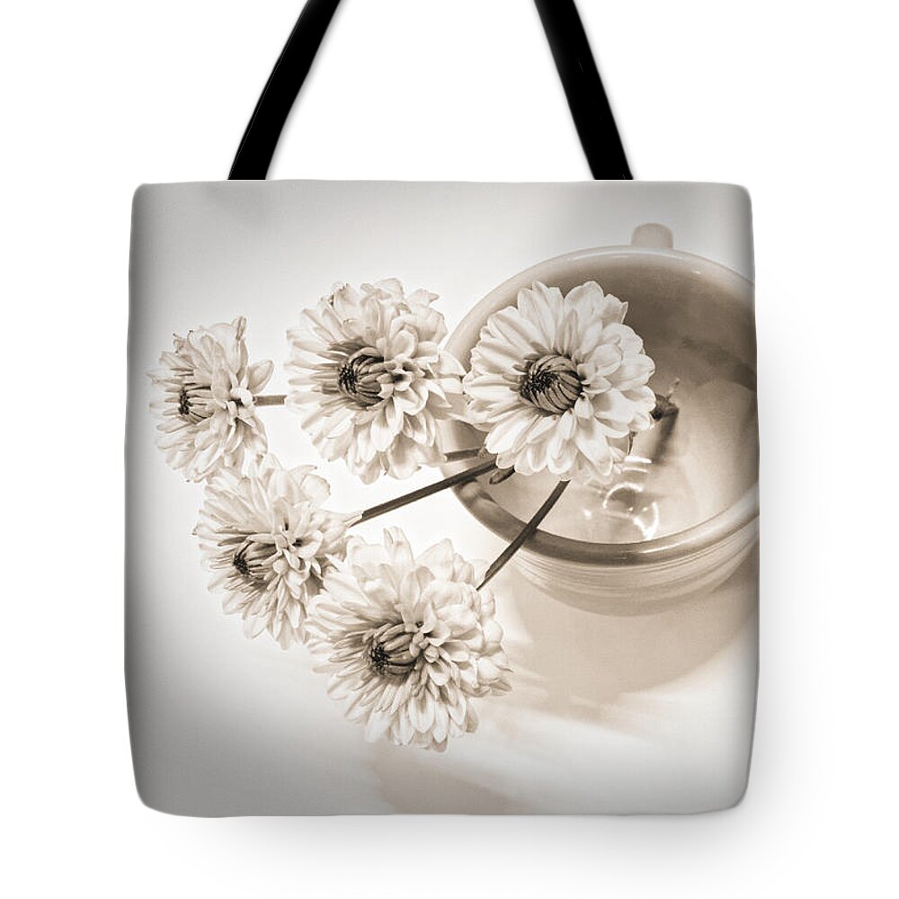 Cup Tote Bag featuring the photograph Petit Bouquet by Onedayoneimage Photography