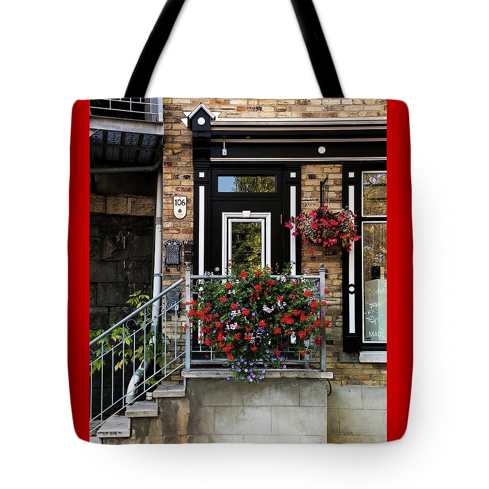 #architecture Tote Bag featuring the photograph Petit Door by Rebekah Zivicki