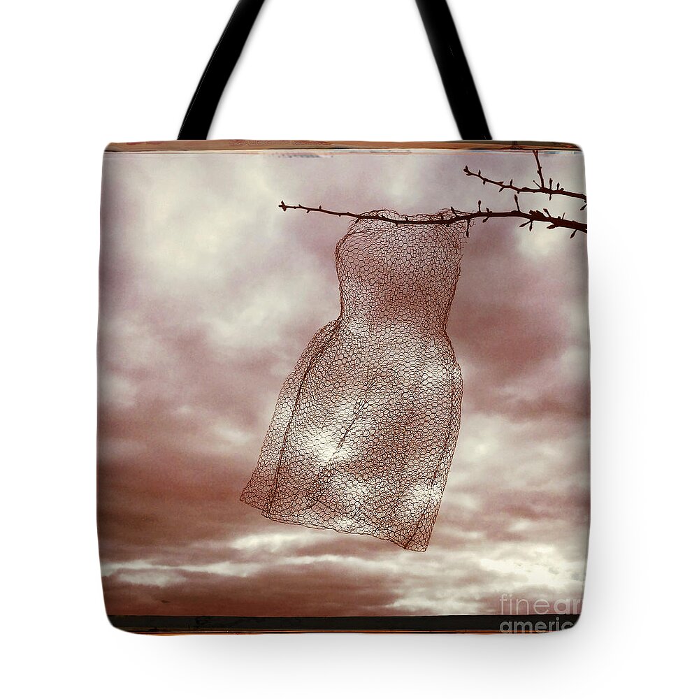 Wire Tote Bag featuring the photograph Petticoat by Linda Lees