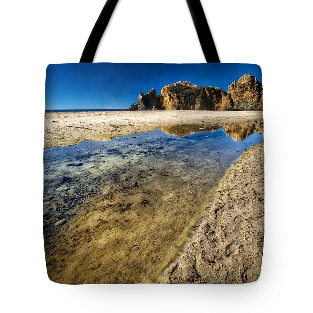 Jennifer Rondinelli Reilly Tote Bag featuring the photograph Pheiffer Beach- Keyhole Rock #19 - Big Sur, CA by Jennifer Rondinelli Reilly - Fine Art Photography