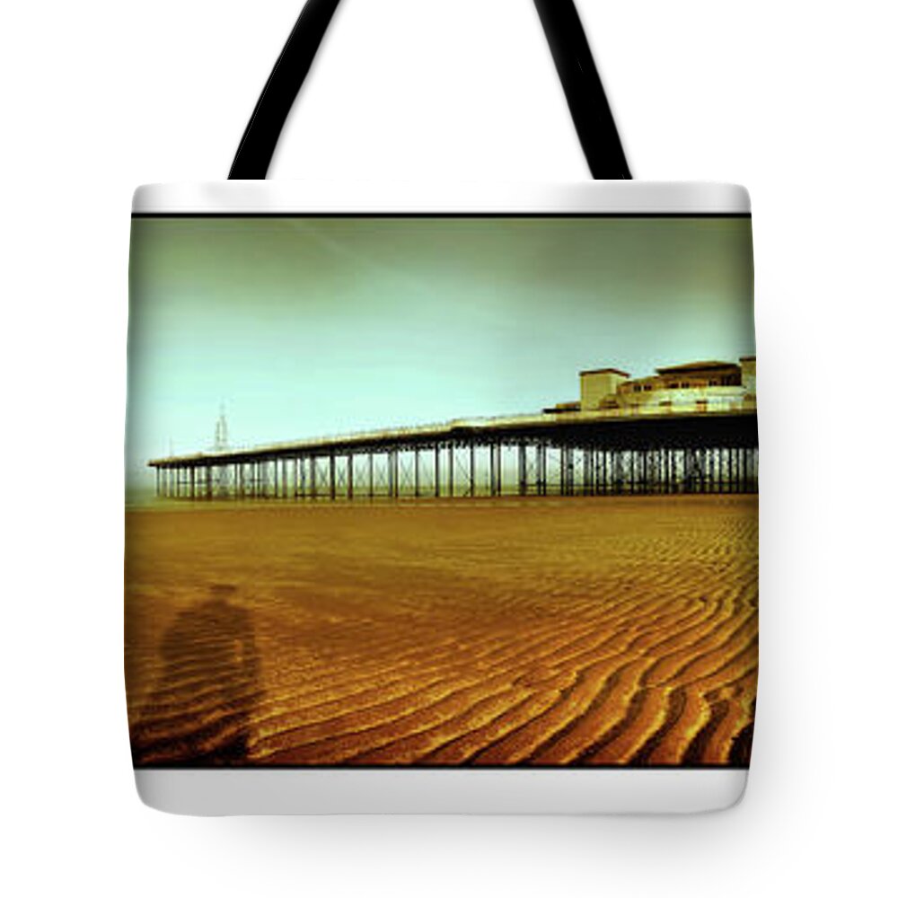 Pier Tote Bag featuring the photograph Pier Open Every Day by Mal Bray