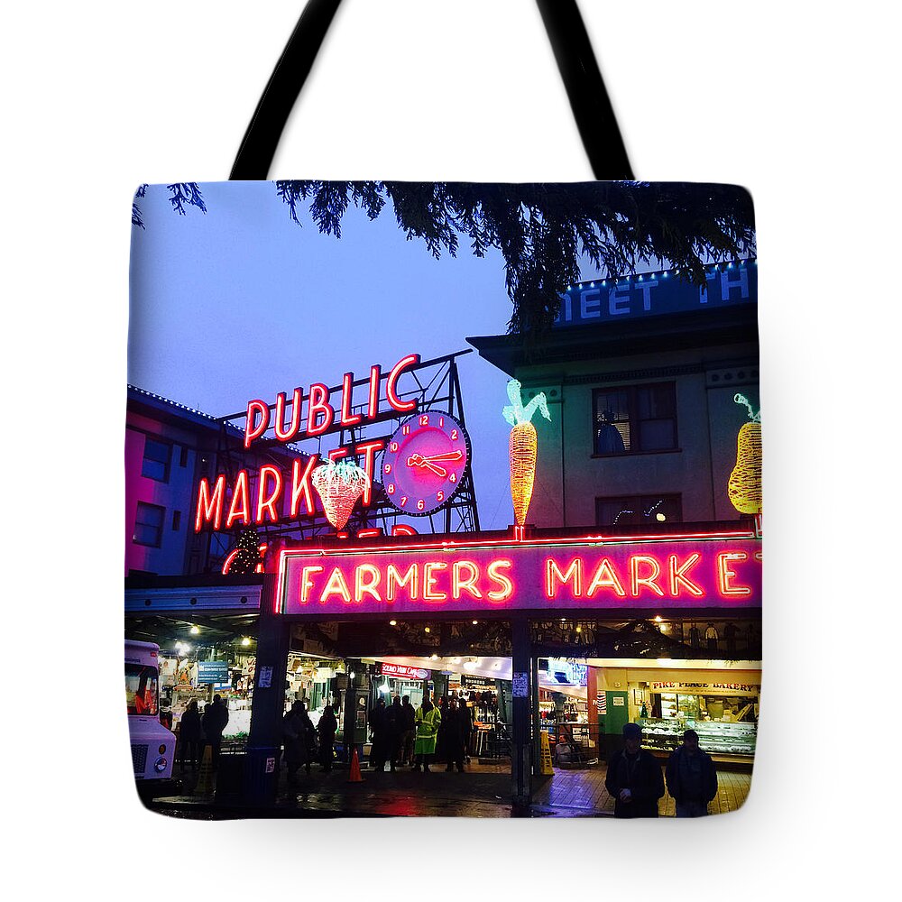 Pike Place Market Tote Bags