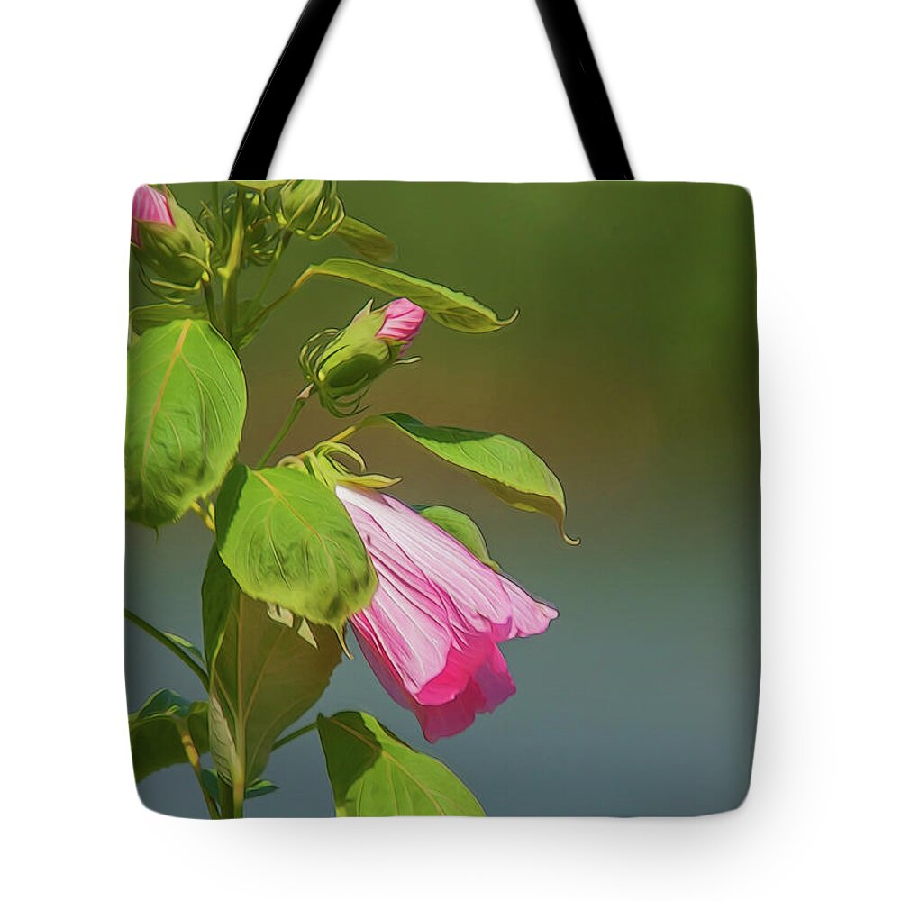 Flowers Tote Bag featuring the photograph Pink by Cathy Kovarik