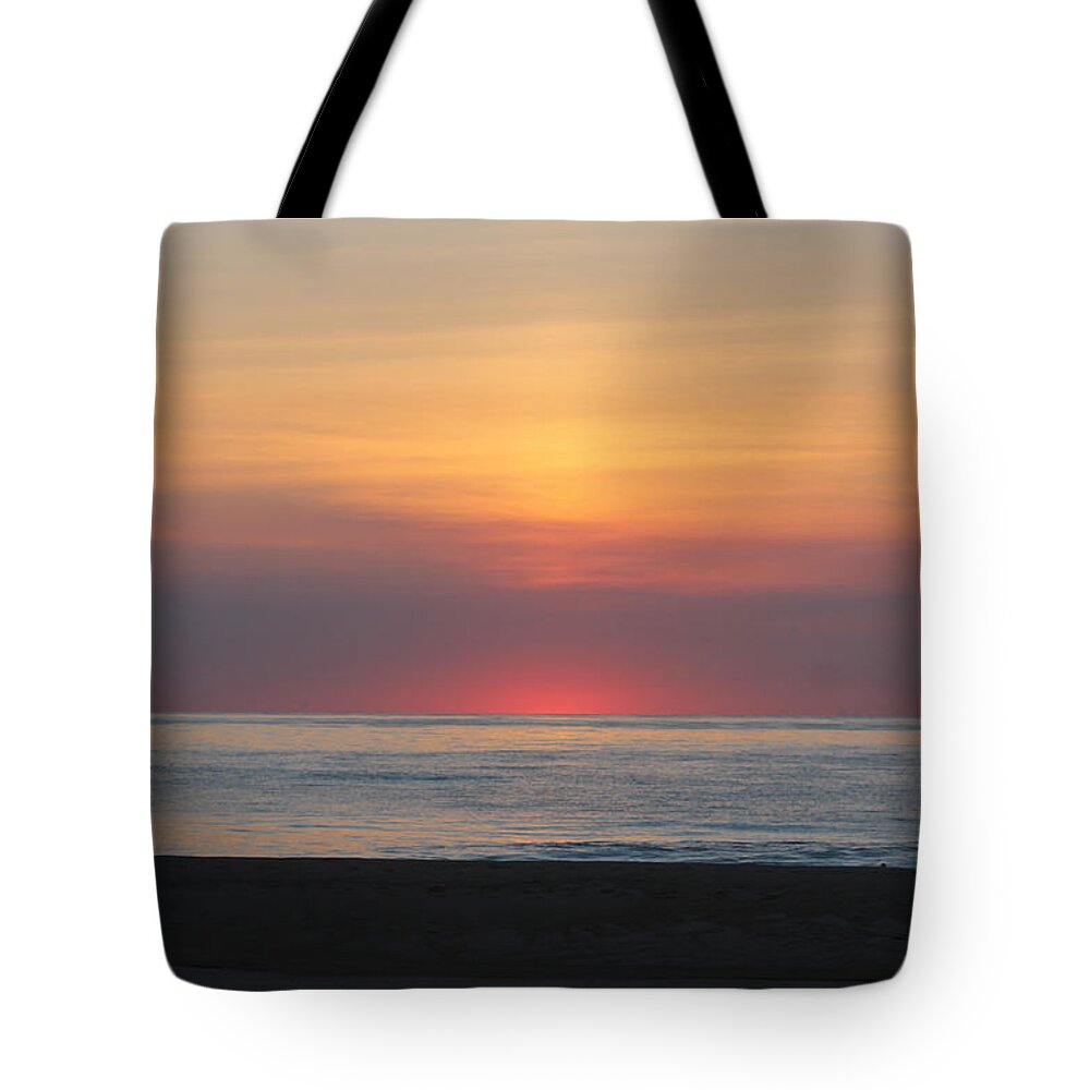Pink Tote Bag featuring the photograph Pink Dawn by Robert Banach