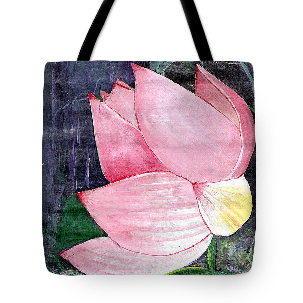 Texas Tote Bag featuring the photograph Pink Petals by Erich Grant