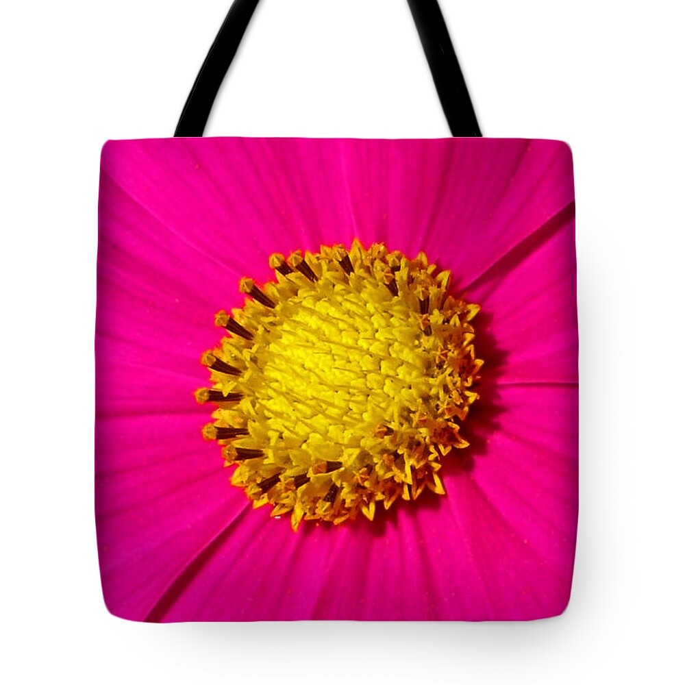 Pink Tote Bag featuring the photograph Pink Wildflower 008 by George Bostian