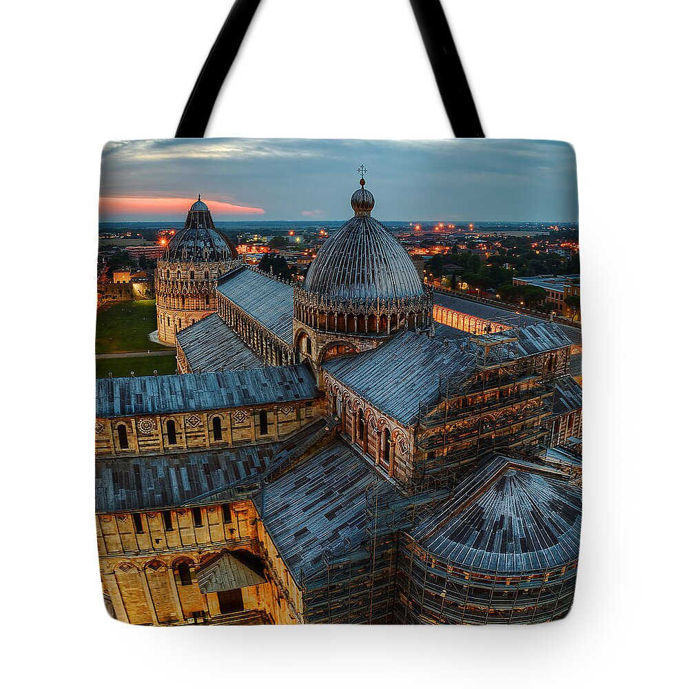 2015 Tote Bag featuring the photograph Pisa Cathedral by Robert Charity