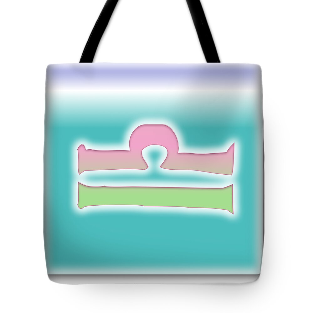 Libra Tote Bag featuring the digital art Libra September 22 - October 23 Astrology Sun Sign by Shelley Overton