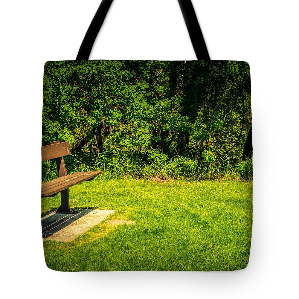 Canada Tote Bag featuring the photograph Place in the Sun by Nicky Jameson