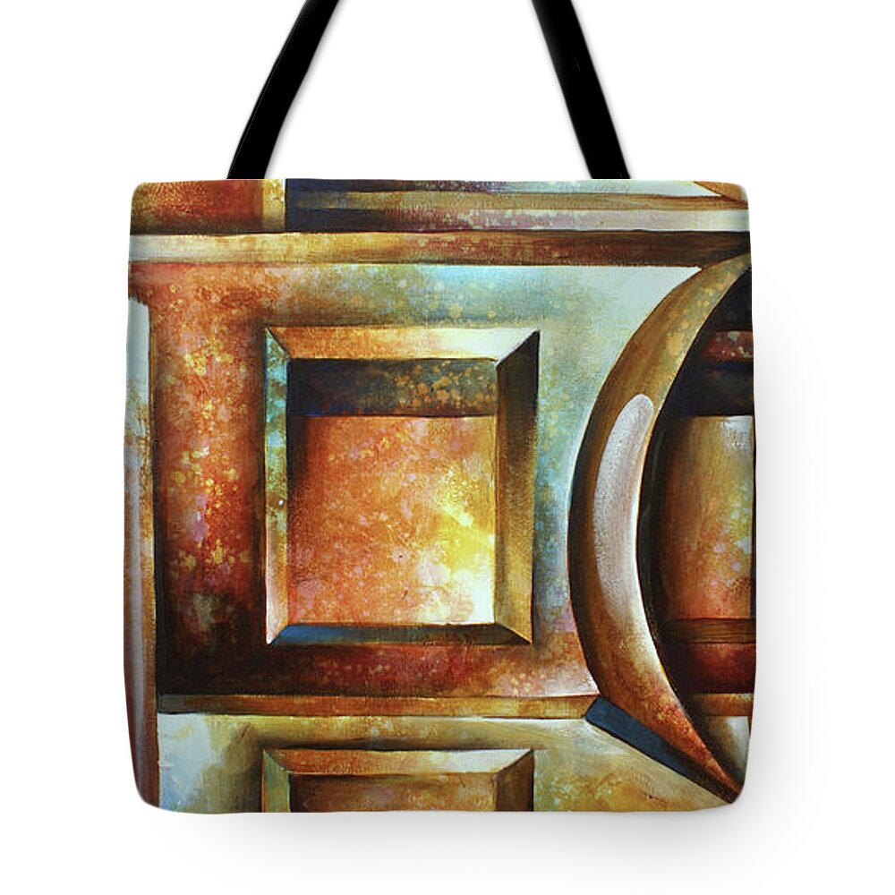 Tote Bag featuring the painting Place of Choice by Michael Lang