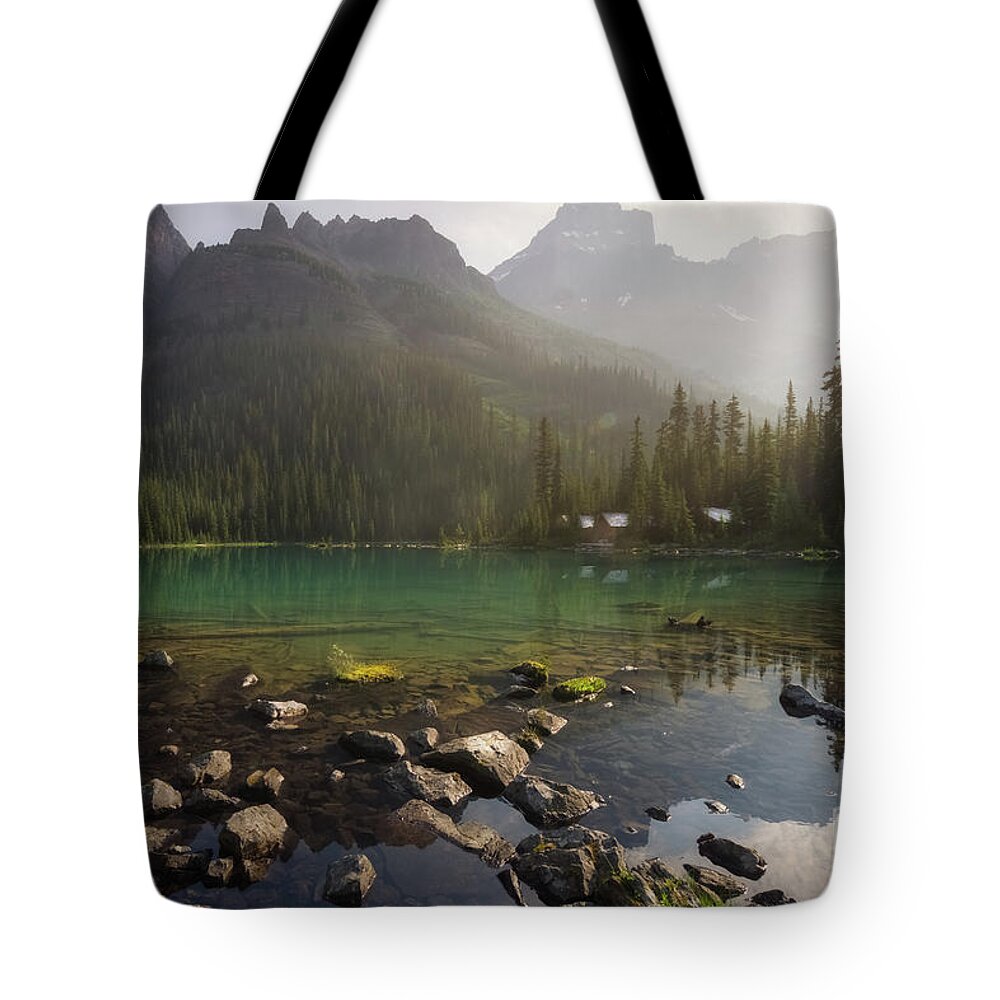 British Columbia Tote Bag featuring the photograph Place of Wonder by Carrie Cole