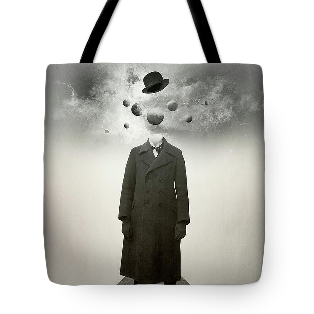 Collage Tote Bag featuring the photograph Planets by Fran Rodriguez