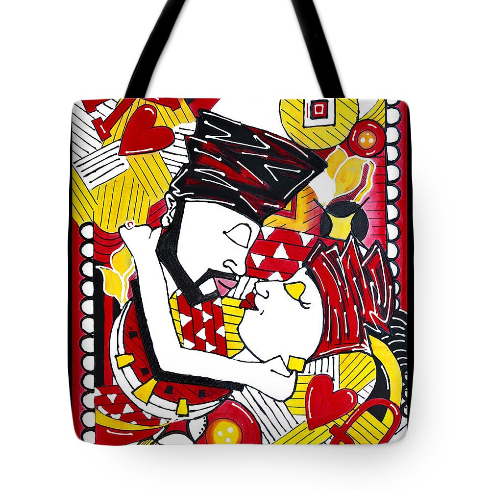 Love Tote Bag featuring the photograph Play Your Cards Right by Diamin Nicole