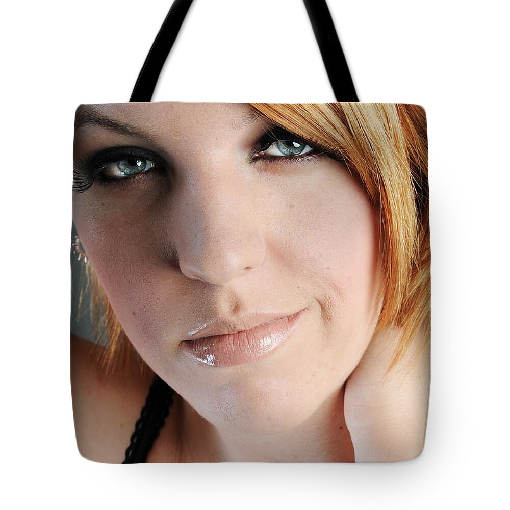 Girl Tote Bag featuring the photograph Playful Beam by Robert WK Clark