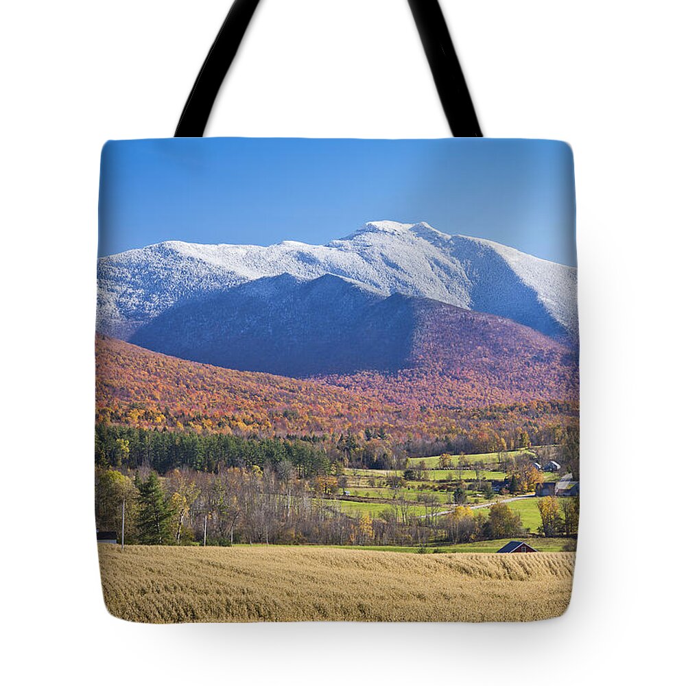 Fall Tote Bag featuring the photograph Pleasant Valley Fall Scenic by Alan L Graham