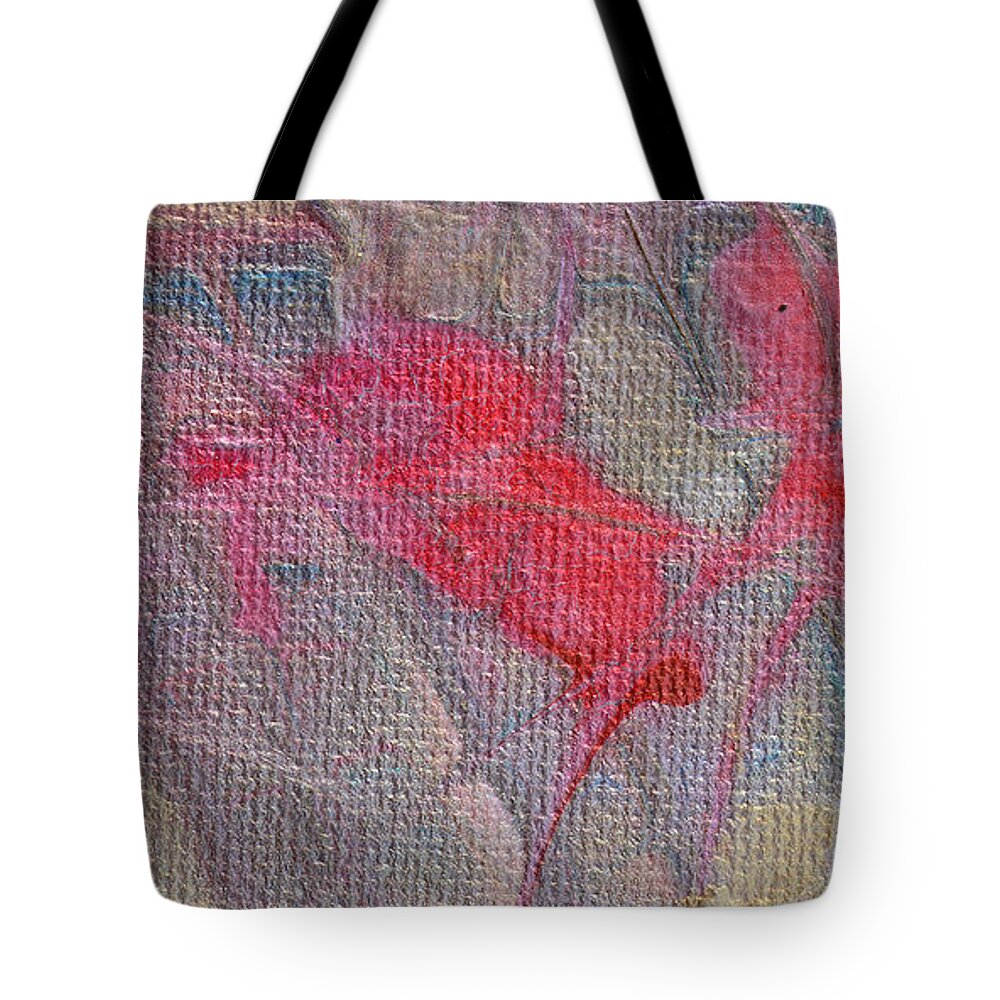 Poinsettia Tote Bag featuring the painting Poinsettia's In The Window by Donna Blackhall
