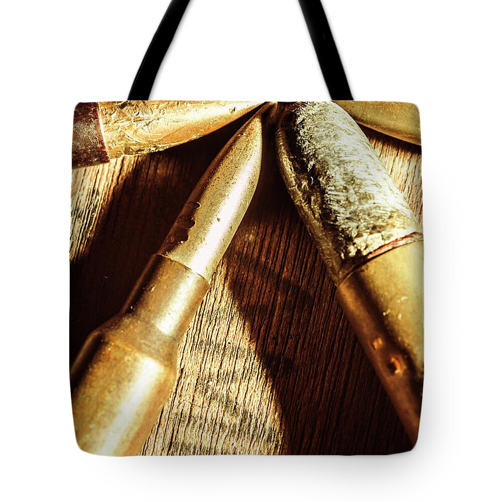 Projectile Points Tote Bags