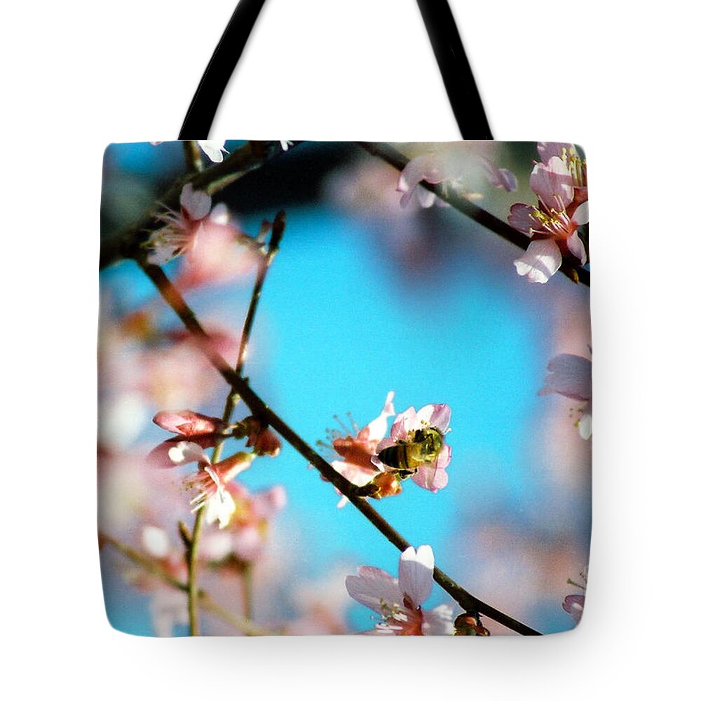 Floral Tote Bag featuring the photograph Pollination 1.01 by Helena M Langley