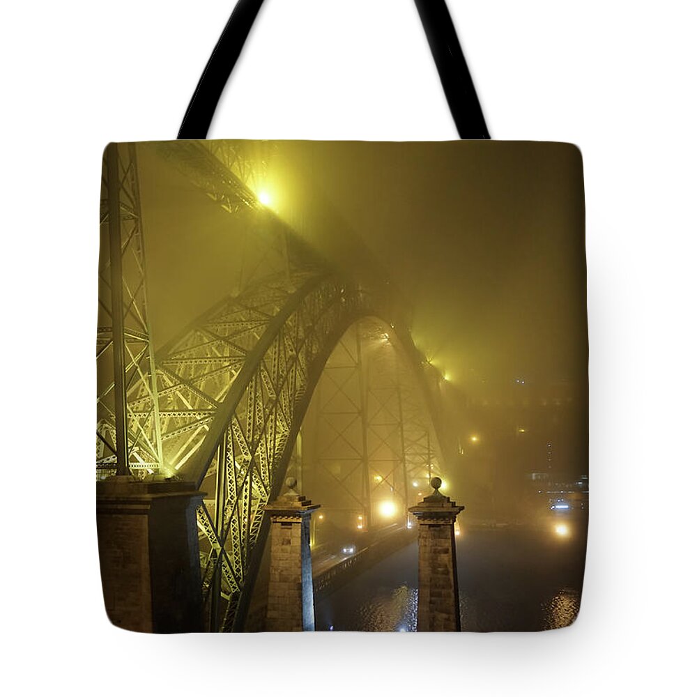 Brige Tote Bag featuring the photograph Ponte D Luis I by Piotr Dulski