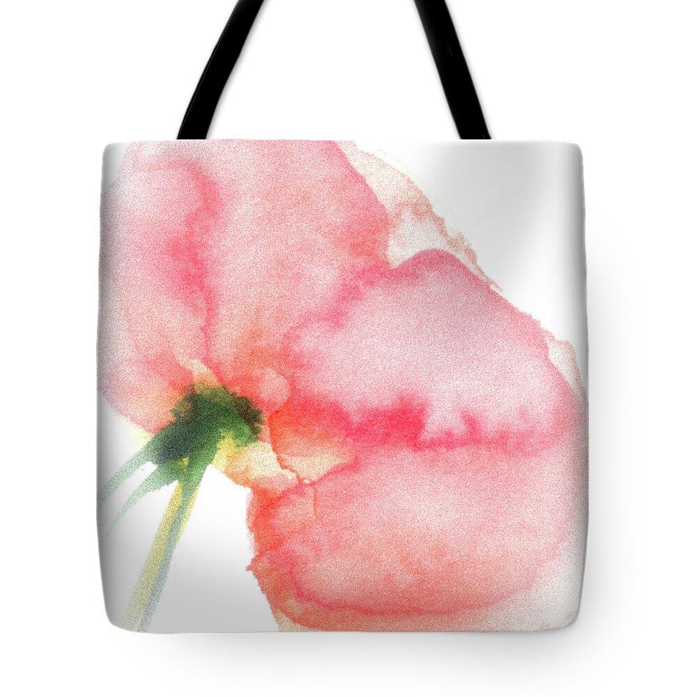 Poppy Tote Bag featuring the painting Poppy by Britta Zehm