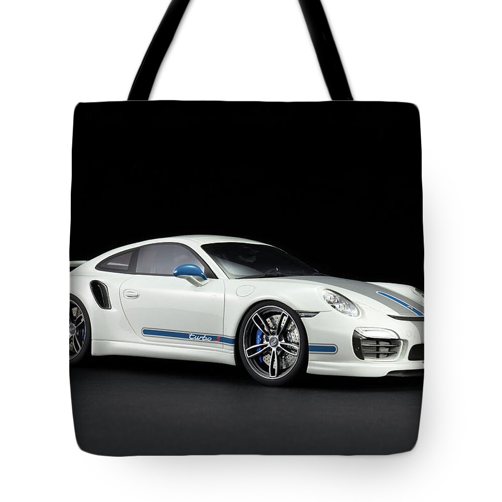 Porsche Tote Bag featuring the photograph Porsche 911 Turbo S Techart by Evgeny Rivkin