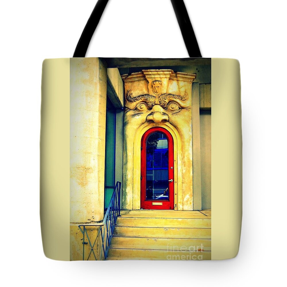 Architecture Tote Bag featuring the photograph Portal 2 by Diane montana Jansson