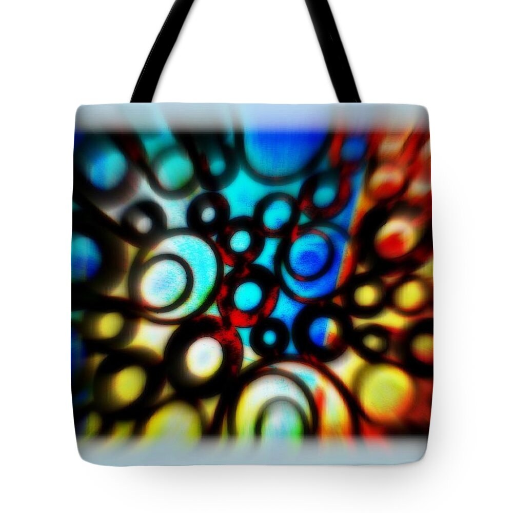 Circle Tote Bag featuring the photograph Portals by Andy Rhodes