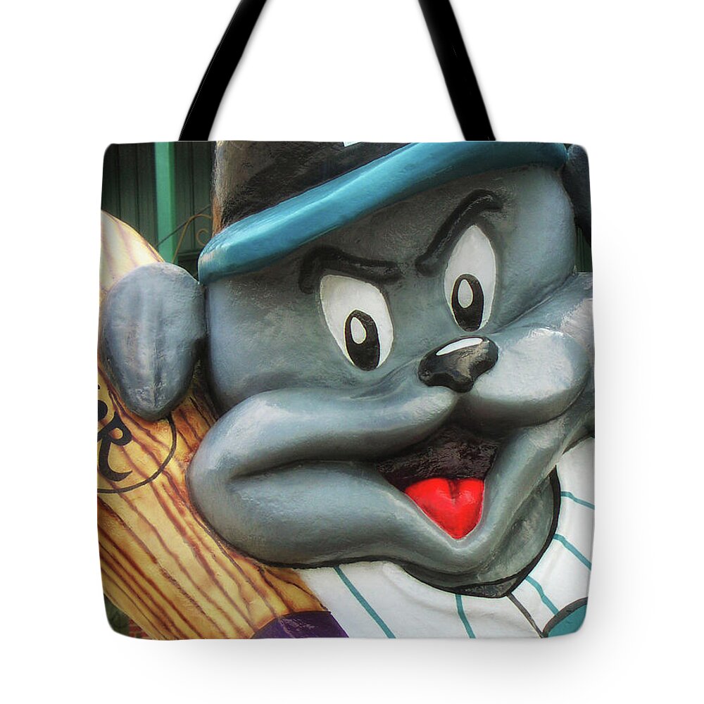 Sport Tote Bag featuring the photograph Portland Sea Dogs by Mike Martin