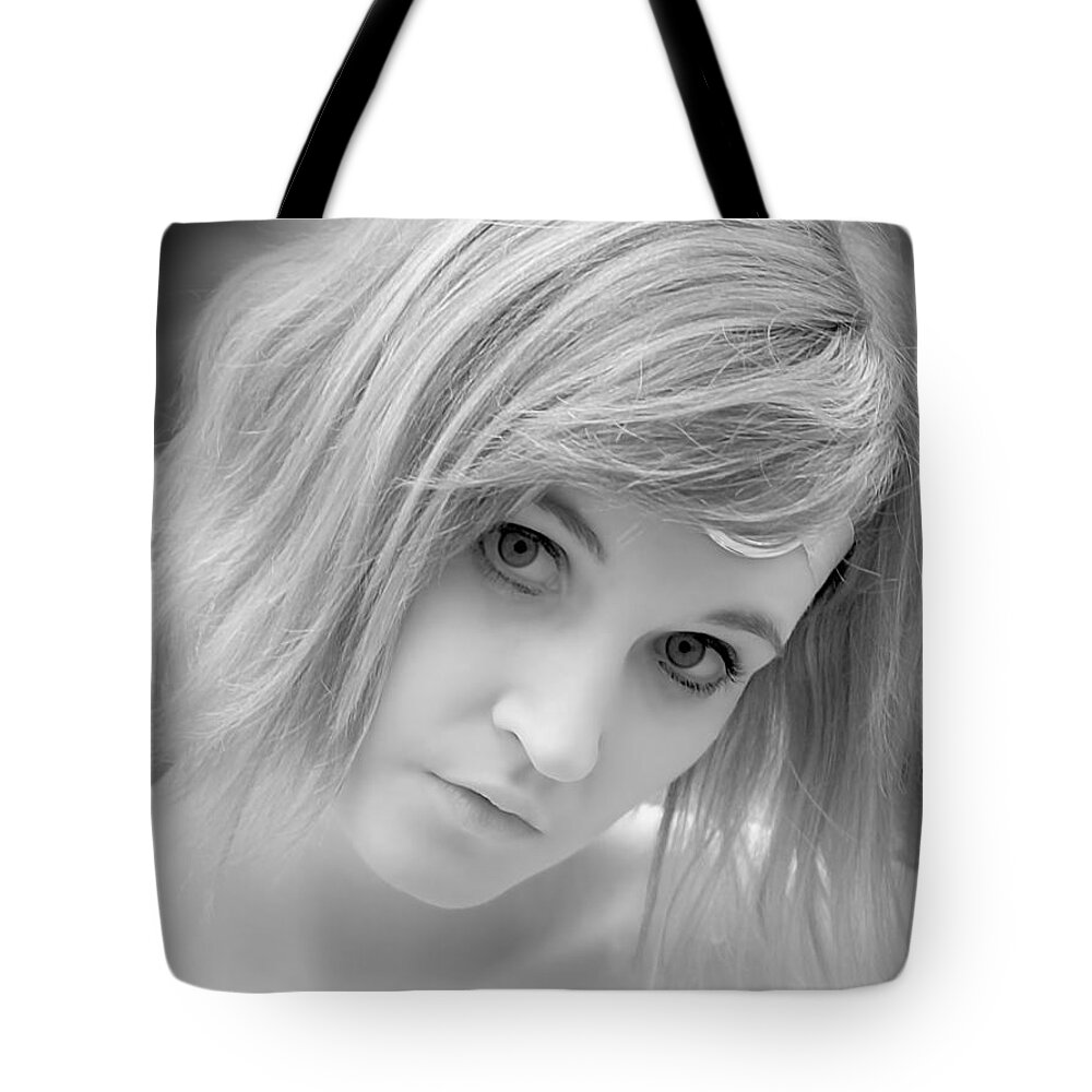 Infra Red Tote Bag featuring the photograph Portrait of a Fey by Jon Volden