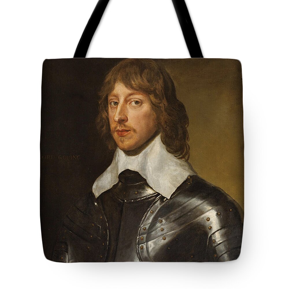 Anthony Van Dyck Tote Bag featuring the painting Portrait of George, Baron Goring by Anthony van Dyck