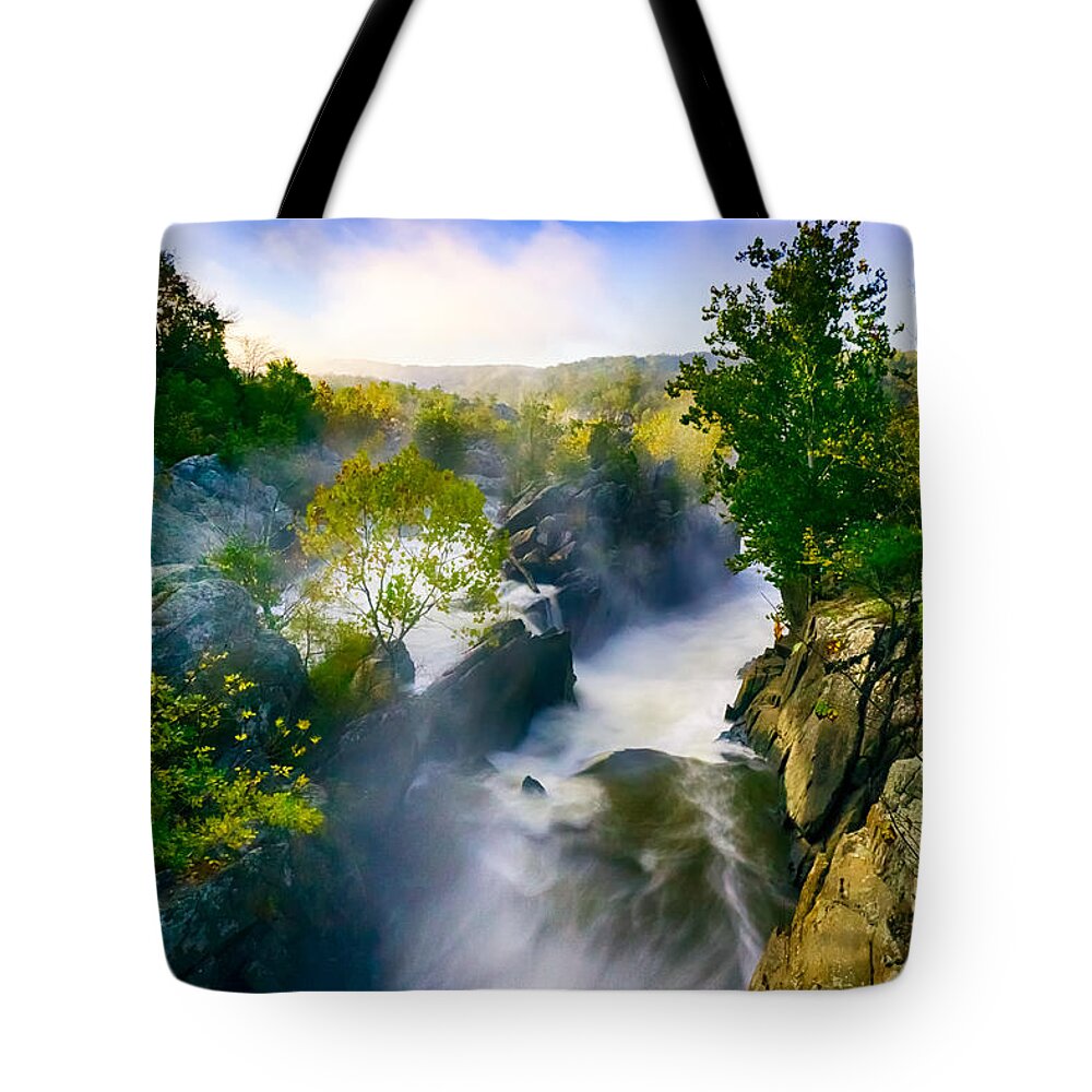 Great Tote Bag featuring the photograph Potomac Flow by Amanda Jones