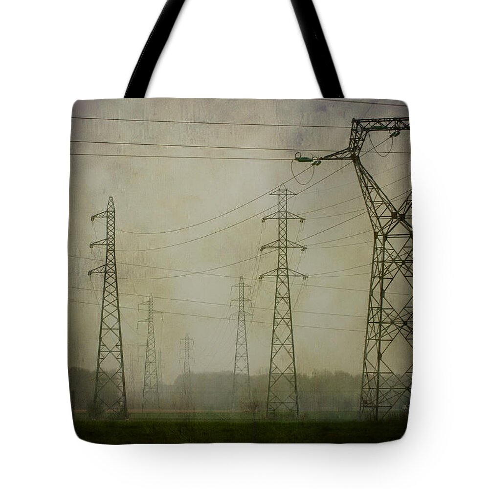 Clare Bambers Tote Bag featuring the photograph Power 5. by Clare Bambers