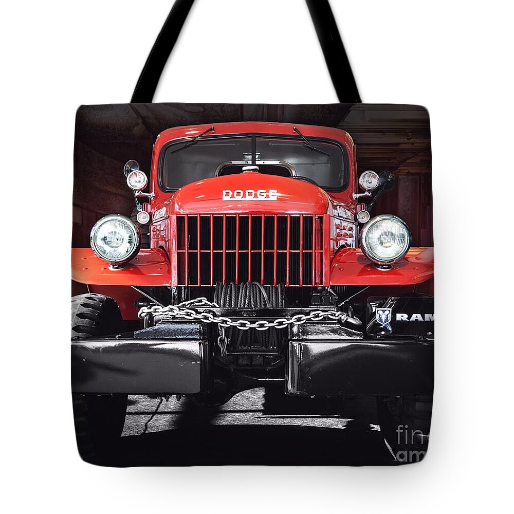 Power Wagon Tote Bag featuring the photograph Power Wagon by Anthony Ellis