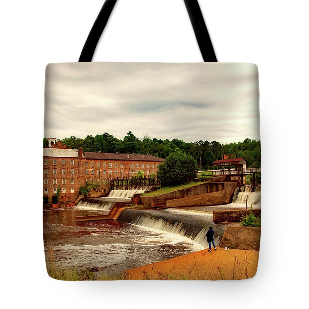 Prattville Tote Bag featuring the photograph Prattville Alabama by Mountain Dreams