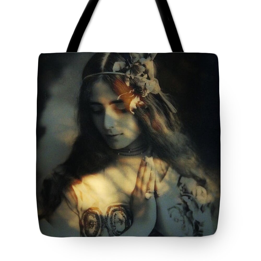Prayer Tote Bag featuring the photograph Prayer - Dream A Little Dream For Me by Paul Lovering