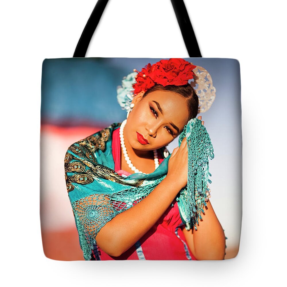  Tote Bag featuring the photograph Praying Cathy by Carl Wilkerson
