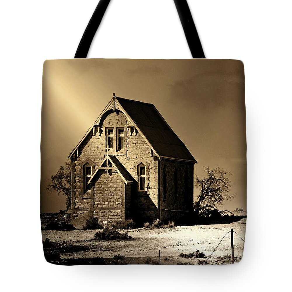 Landscapes Tote Bag featuring the photograph Praying for Rain 2 by Holly Kempe