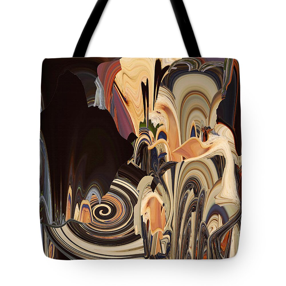 Surreal Tote Bag featuring the photograph Pregnant Journey by Rick Rauzi